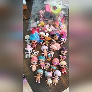 Lot of 15+ LOL dolls